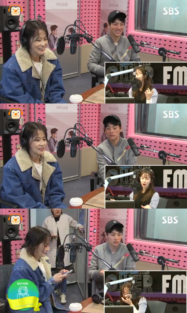 ▲'씨네타운' 류현경 박정민(사진=sbs 파워FM)