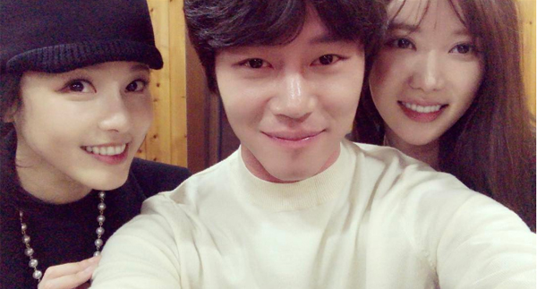 ▲'불어라미풍아' 오지은 한주완 임수향(사진=오지은 인스타그램)
