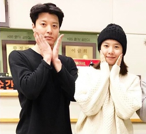 ▲이동건 조윤희(출처=KBS쿨FM '조윤희의 볼륨을 높여요' SNS)