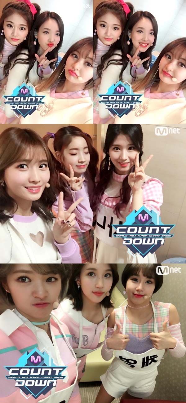 ▲그룹 트와이스(사진=Mnet '엠카운트다운' 공식 트위터)