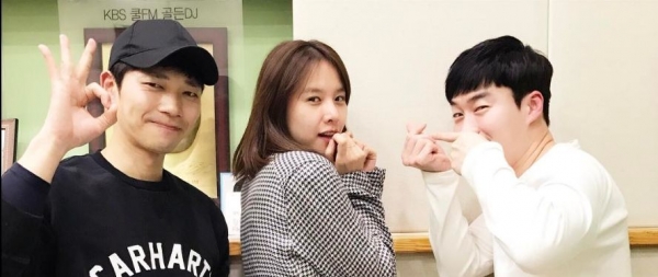 ▲지승현 조윤희 오의식(출처=KBS쿨FM '조윤희의 볼륨을 높여요' 공식 인스타그램)