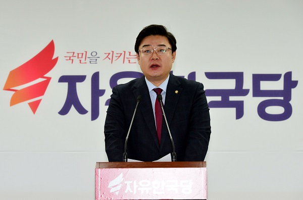 ▲김성원 자유한국당 대변인 (사진=뉴시스)