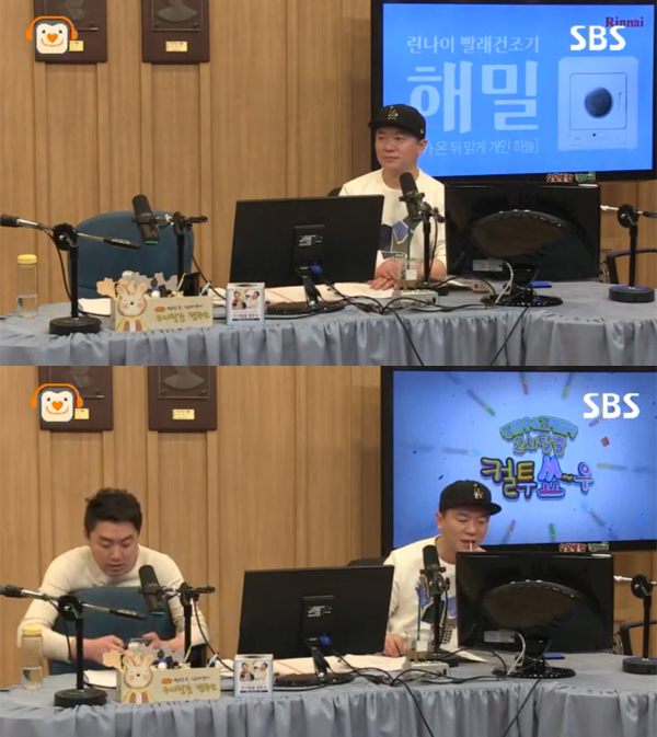 ▲'컬투쇼' 정찬우 김태균(사진=sbs 파워FM)