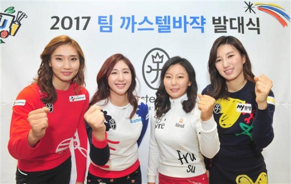 ▲왼쪽부터 김민선5, 배선우, 김현수, 김다나