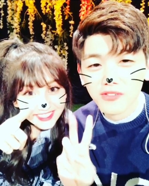 ▲전소미, 에릭남(사진=에릭남 인스타그램)