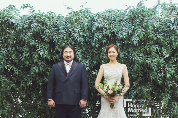 ▲개그맨 강재준, 이은형(사진=해피메리드컴퍼니)