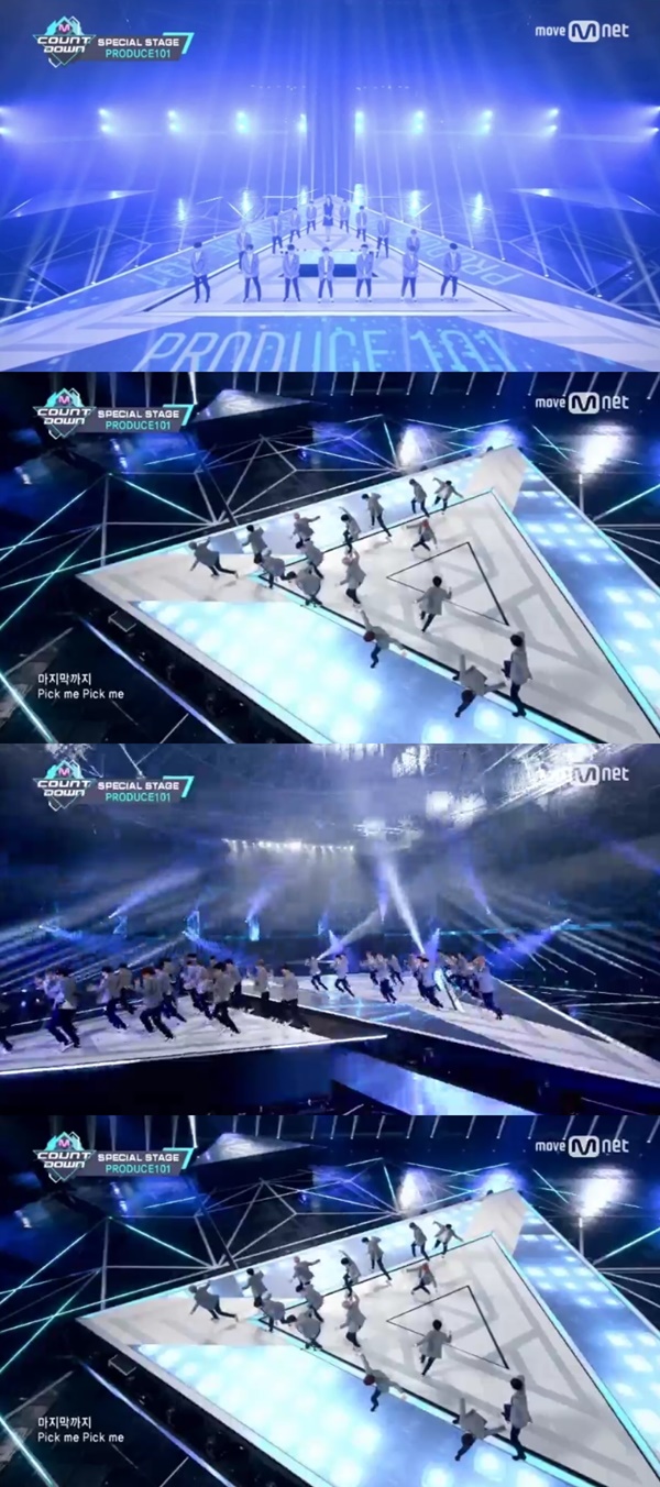 (▲엠넷 '엠카운트다운' 프로듀스 101 시즌2 인스타그램)