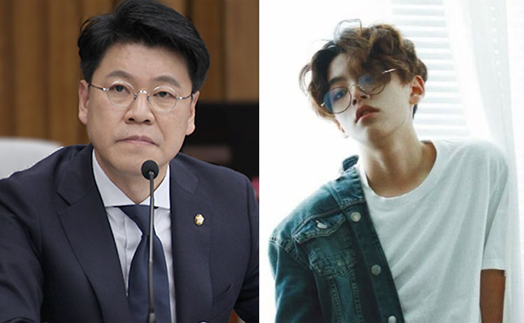 (출처=장제원 의원 공식 홈페이지, 장용준 페이스북)