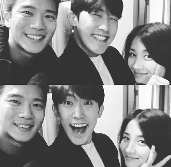 ▲드라마 '혼술남녀' 배우 하석진 민진웅 박하선 (사진=인스타그램)