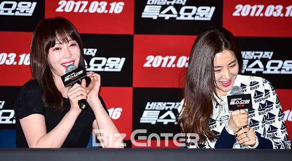 ▲강예원, 한채아(사진=윤예진 기자 yoooon@)