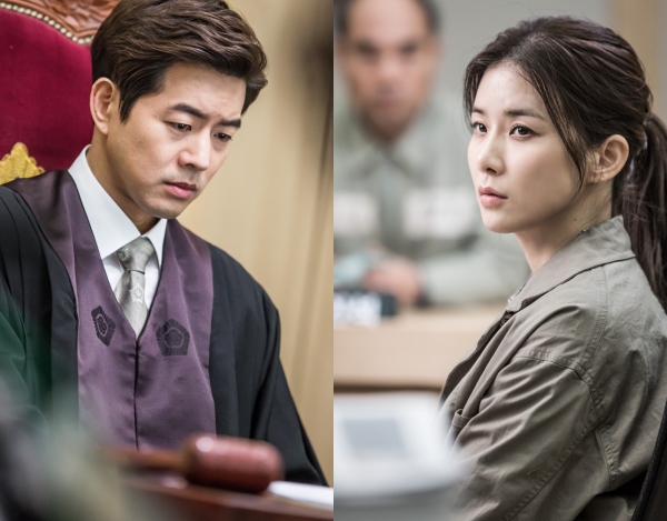 ▲이상윤, 이보영(사진=SBS '귓속말')