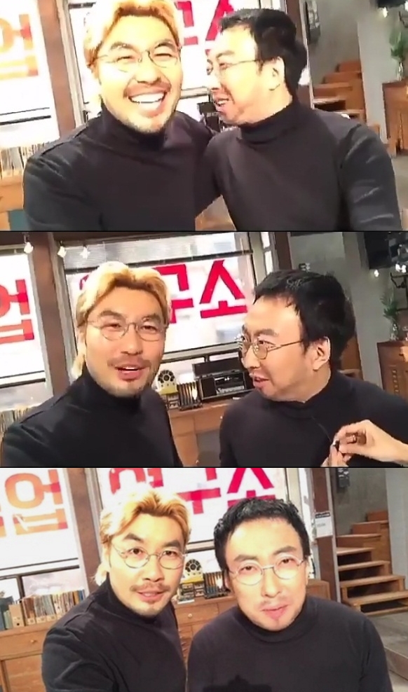 ▲방송인 노홍철, 박명수(사진=박명수 인스타라이브)