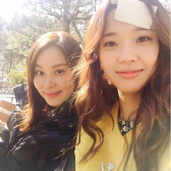 ▲배우 고소영, 임세미(사진=고소영 인스타그램)