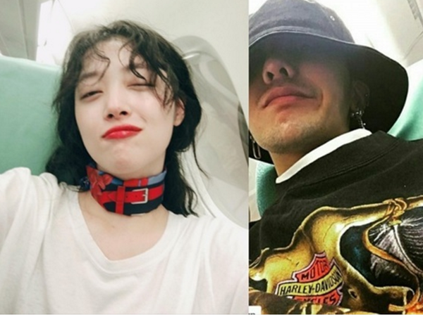 ▲배우 설리, 그룹 빅뱅 지드래곤(사진=설리, 지드래곤 인스타그램)