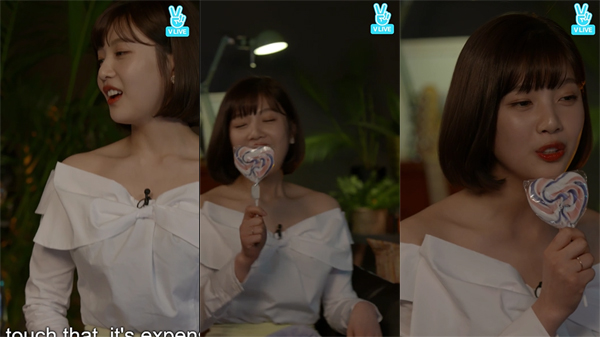 ▲'그거너사' 조이(사진=네이버 V LIVE)