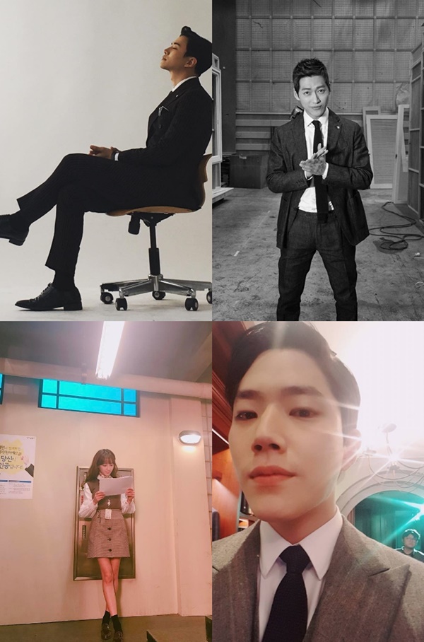 (▲KBS2 수목드라마 '김과장' 동하, 정혜성, 준호, 남궁민 인스타그램)