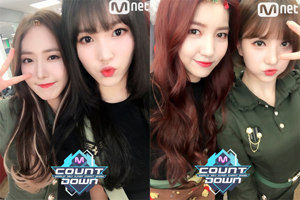 ▲'엠카운트다운' 여자친구(사진=Mnet)