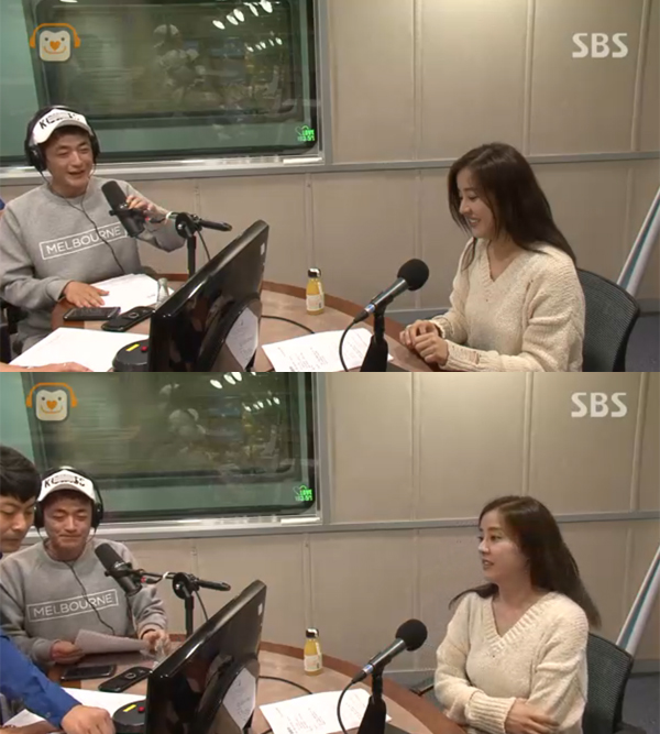 ▲'김창렬의올드스쿨' 박은혜(사진=SBS 러브FM)