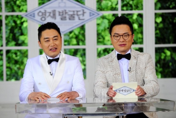 ▲'영재발굴단' MC로 활약 중인 컬투(정찬우, 김태균)(사진=SBS)