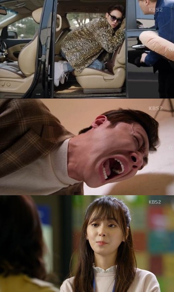 ▲안중희 역의 배우 이준, 임연지 역의 배우 김다예(사진=KBS2 주말드라마 '아버지가 이상해' 캡처)