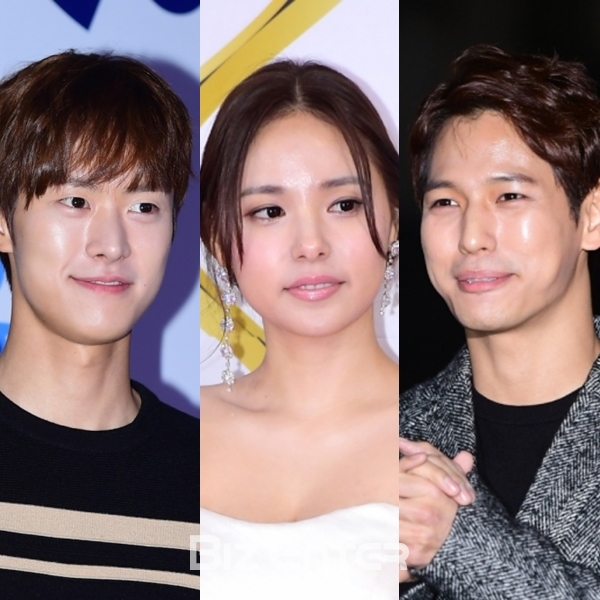 ▲왼쪽부터 공명, 민효린, 지일주(출처=비즈엔터)