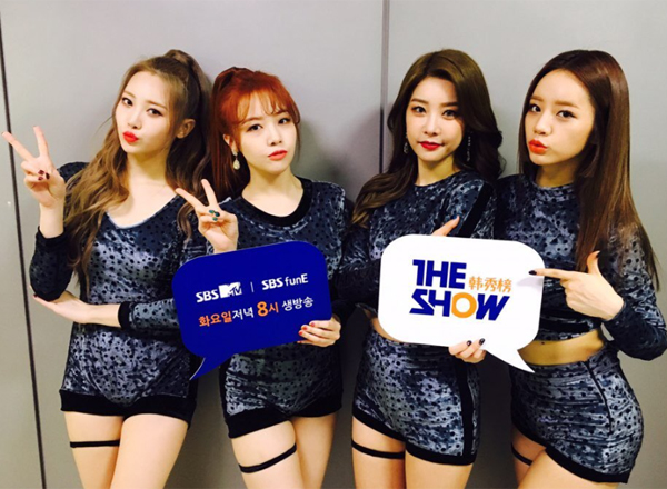▲SBS MTV ‘더쇼 시즌5’ 걸스데이(사진=SBS MTV)