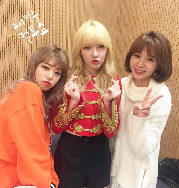 ▲'컬투쇼' 키썸 예린 차오루(사진=sbs 파워FM)