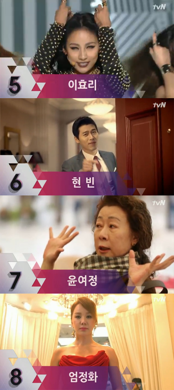 ▲'명단공개 2017' 캡처(사진=tvN)