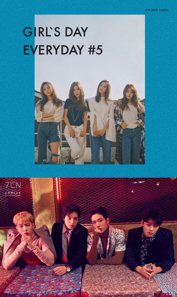 ▲걸스데이, 씨엔블루(사진=드림티엔터테인먼트, FNC엔터테인먼트)