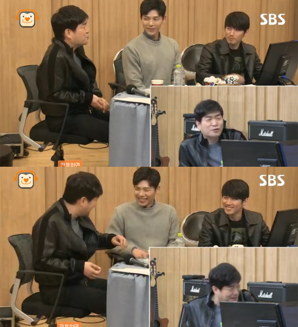 ▲'컬투쇼' 손현주 지승현 장혁(사진=sbs 파워FM)