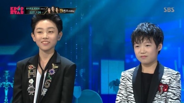 ▲보이프렌드 (박현진, 김종섭)(사진=SBS 'K팝스타6' 캡처)