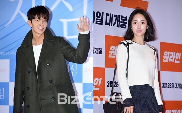 ▲배우 이준기, 전혜빈(사진=윤예진 기자 yoooon@)