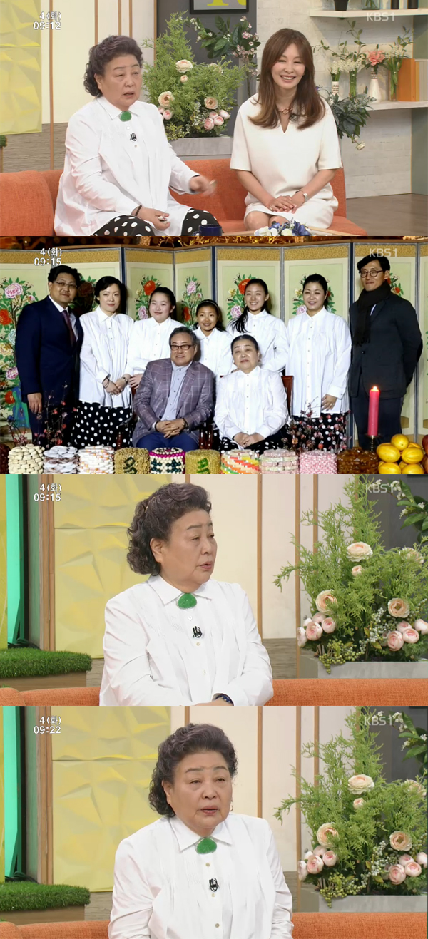 ▲'아침마당' 강부자(사진=KBS1)