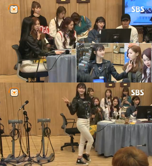 ▲'컬투쇼' 오마이걸(사진=SBS)