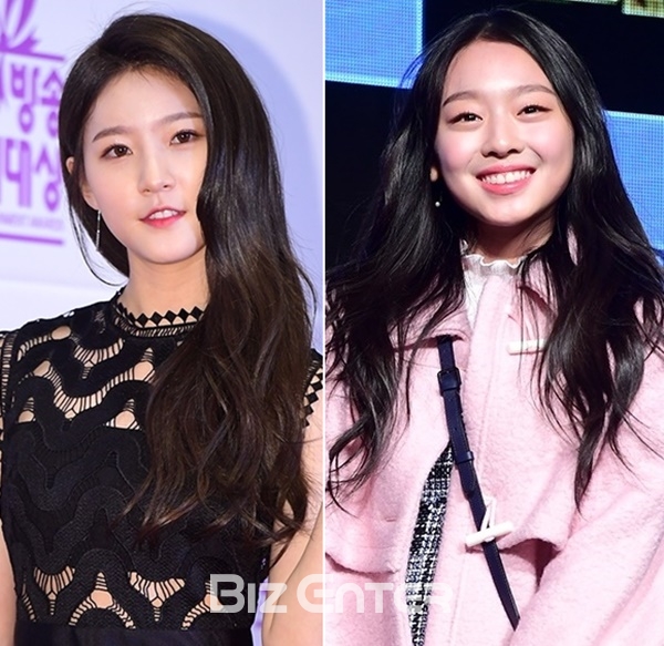 ▲배우 김새론(왼쪽)과 이수민(사진=윤예진 기자 yoooon@)