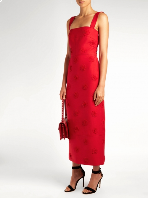 ▲니먼마커스의 온라인 몰에 게재된 발렌티노의 데이지 자수 드레스. 