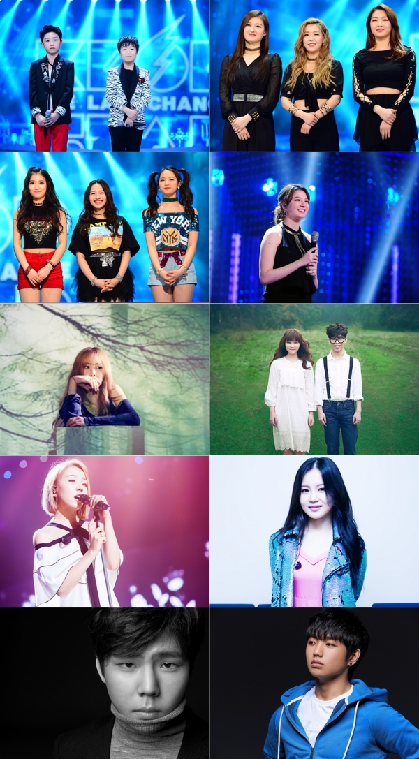 ▲'K팝스타' 라이브콘서트 라인업(사진=SBS)