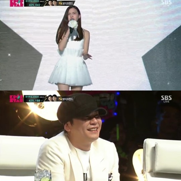 ▲릴리M(출처=SBS 'K팝스타6' 영상 캡처)