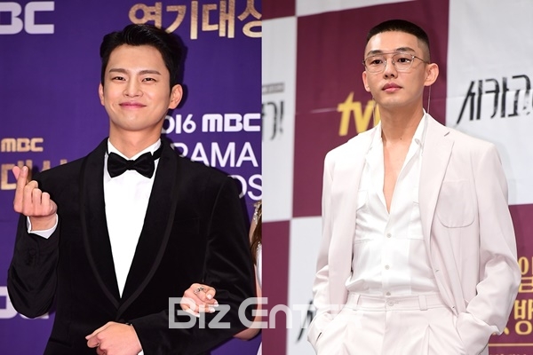 ▲가수 겸 배우 서인국, 배우 유아인(사진=윤예진 기자 yoooon@)