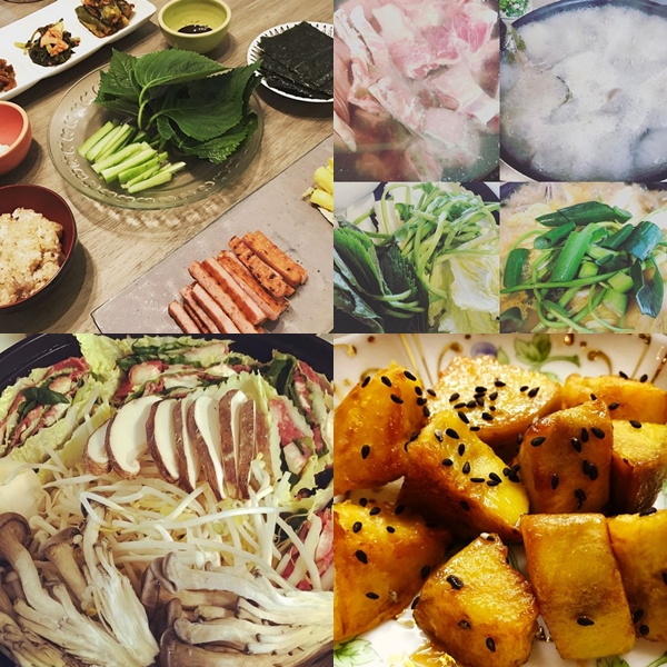 ▲박하선이 직접 한 요리(출처=박하선 인스타그램)