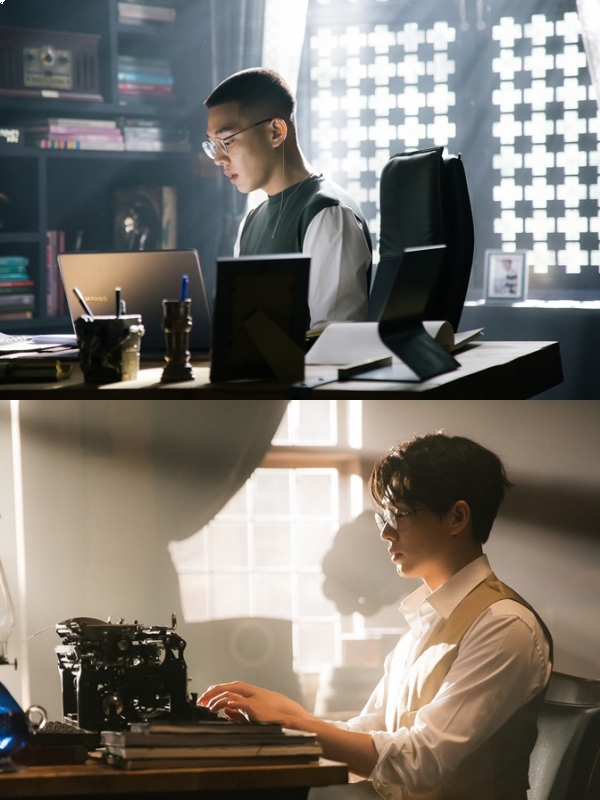 ▲'시카고타자기' 유아인(사진=tvN)