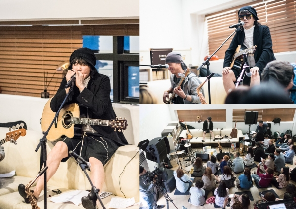 ▲가수 김장훈의 '집콘' 개최 현장(사진=포토그래퍼 남호식, (주) 공연세상)