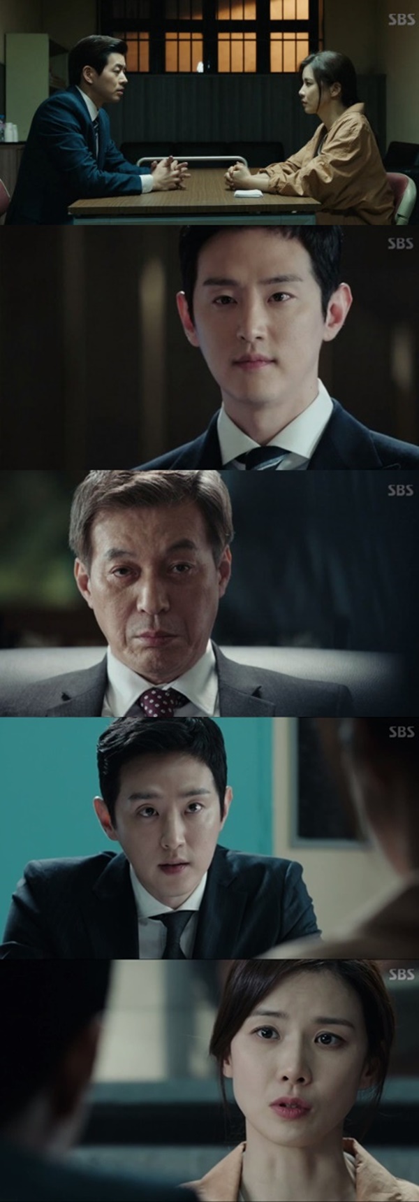 ▲'귓속말' 방송화면(사진=SBS 월화드라마 '귓속말' 캡처)