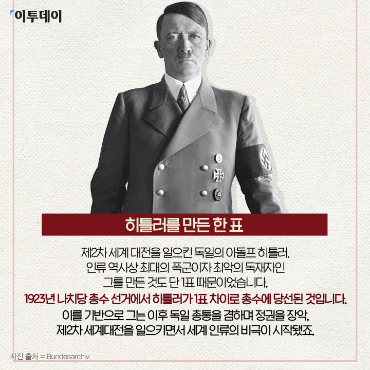 [카드뉴스 팡팡] 당신의 한 표가 만드는 역사