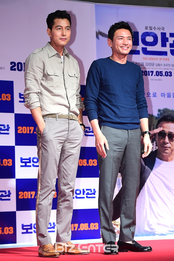 ▲정우성, 황정민(사진=윤예진 기자 yoooon@)