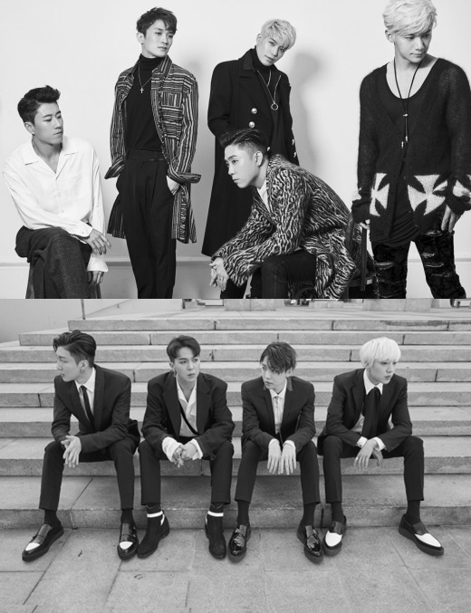 ▲그룹 젝스키스(위), 위너(아래)(사진=YG엔터테인먼트)