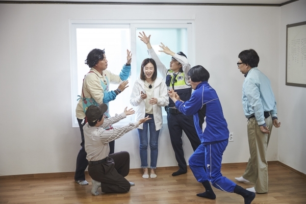 ▲'무한도전' 멤버들과 서현진(출처=MBC '무한도전')