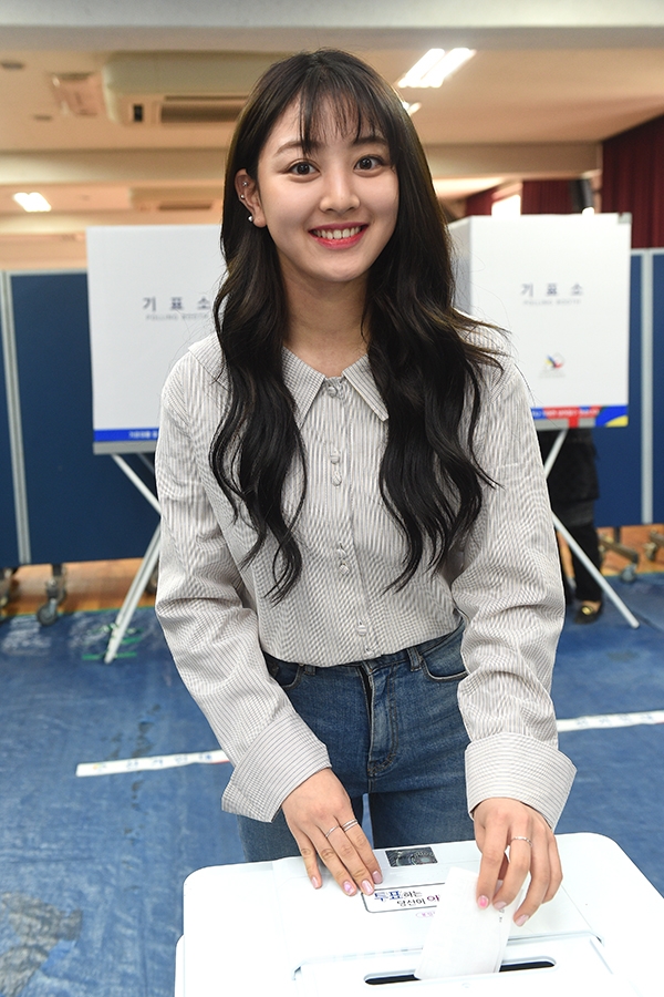 ▲트와이스 지효(사진=윤예진 기자 yoooon@)