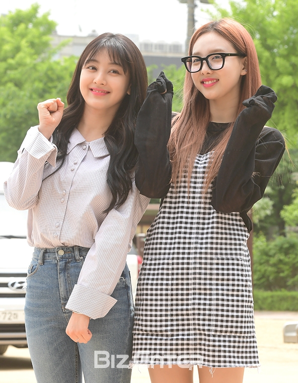 ▲트와이스 지효, 나연(사진=윤예진 기자 yoooon@)