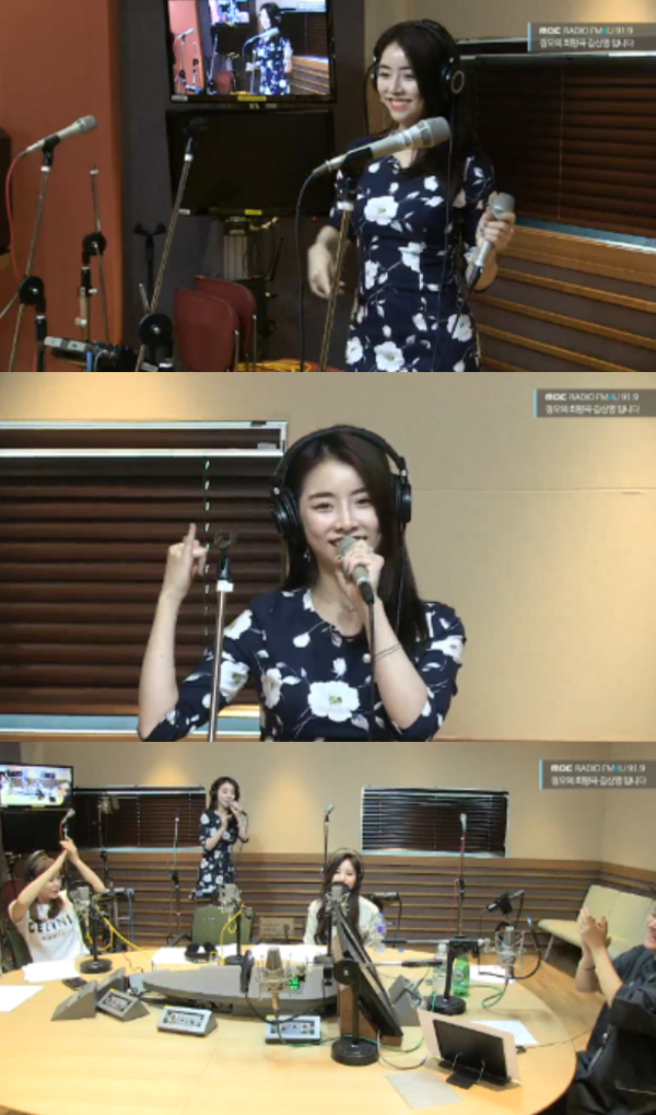 ▲'정오의희망곡' 설하윤(사진=MBC FM 4U)